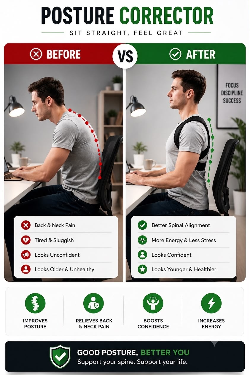Posture Corrector Belt Unisex