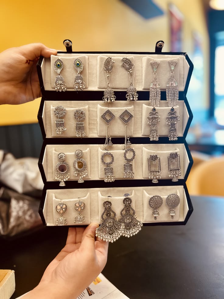 12 pair Jewelry organizer good for travel