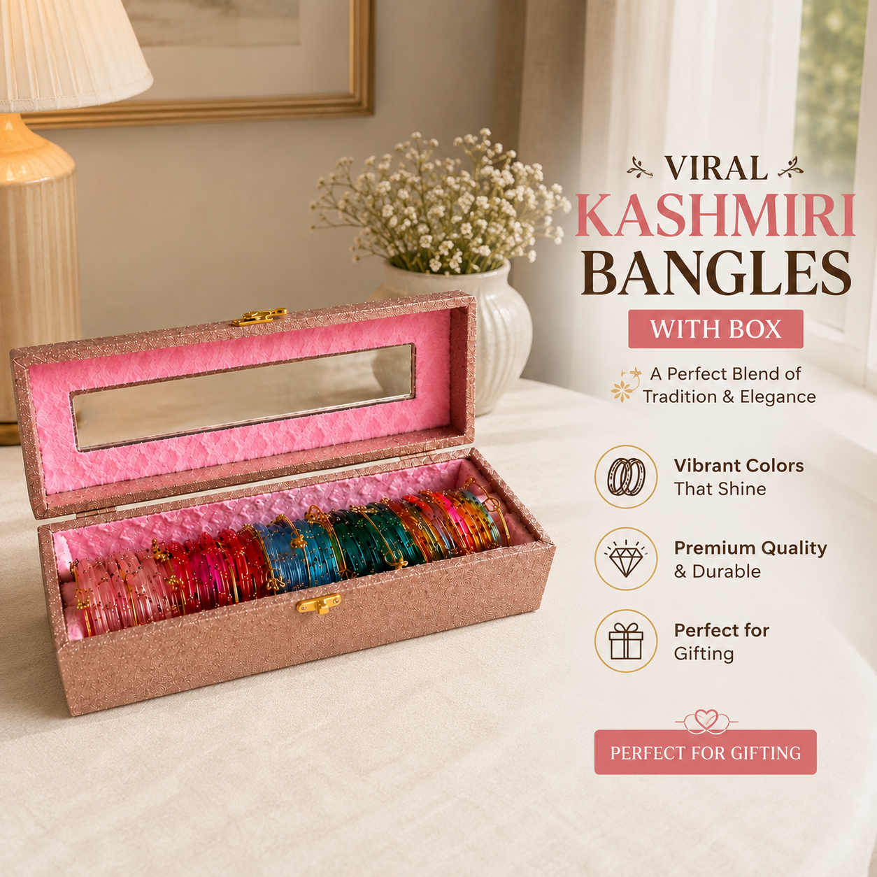 Kashmiri Viral Bangle Box