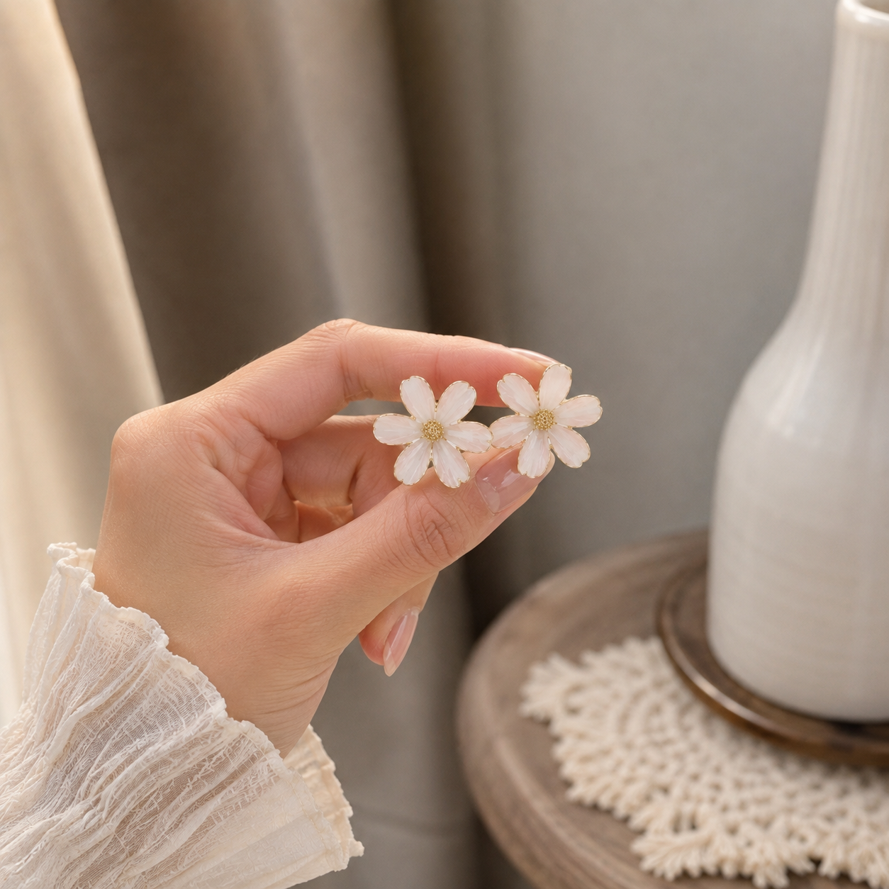 Trendy Korean Fashion Earrings for Girls